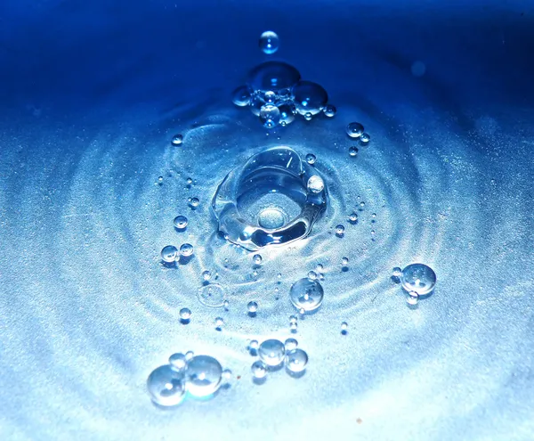 Su damlası ve sıçrama