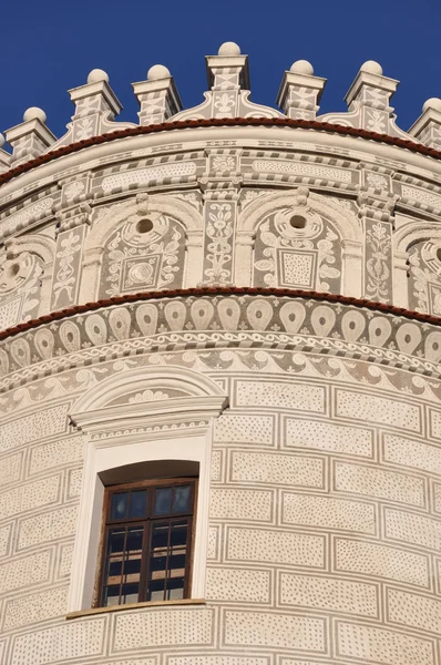 Façade baroque maniériste du château — Photo