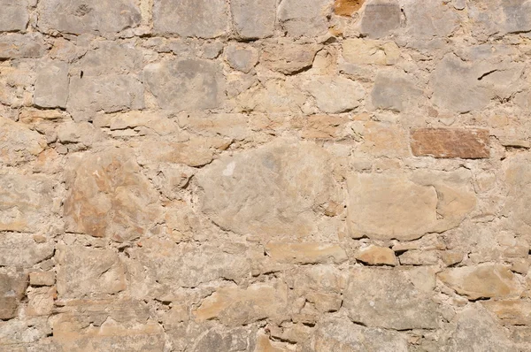 Fundo de pedra, parede no jardim — Fotografia de Stock