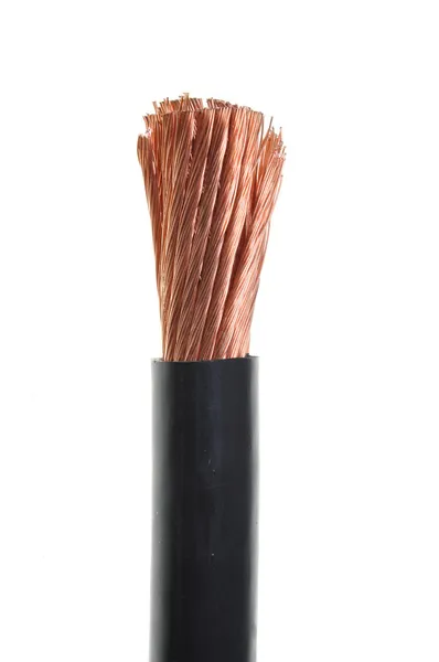 Copper cable, the concept for the energy industry — Stock Photo, Image