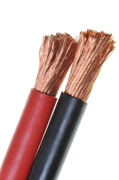 Cables de cobre, el concepto para la industria energética —  Fotos de Stock