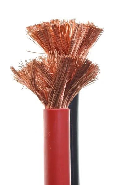 Copper cables, the concept for the energy industry — Stock Photo, Image
