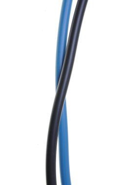 Black and blue power cable