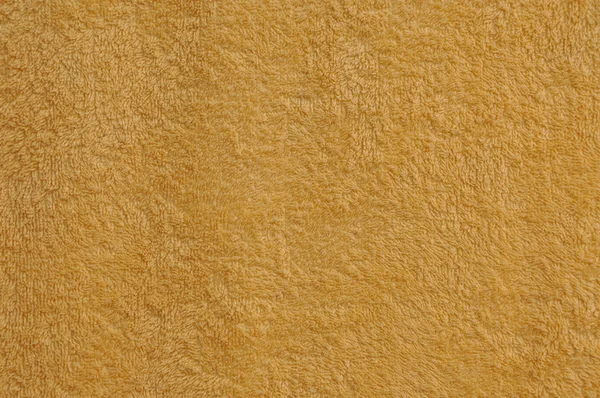 Ręcznik frotte żółty — Zdjęcie stockowe