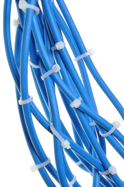 Cables en la red global de Internet — Foto de Stock