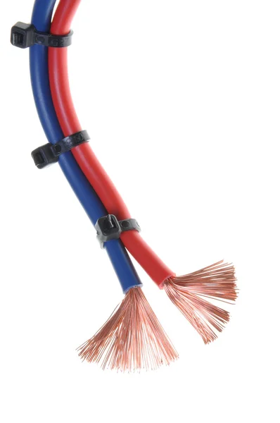Blue and red cord — Stock Photo, Image
