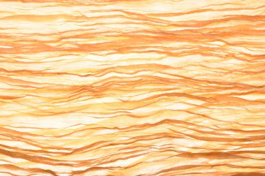 kahverengi ipek bol dökümlü