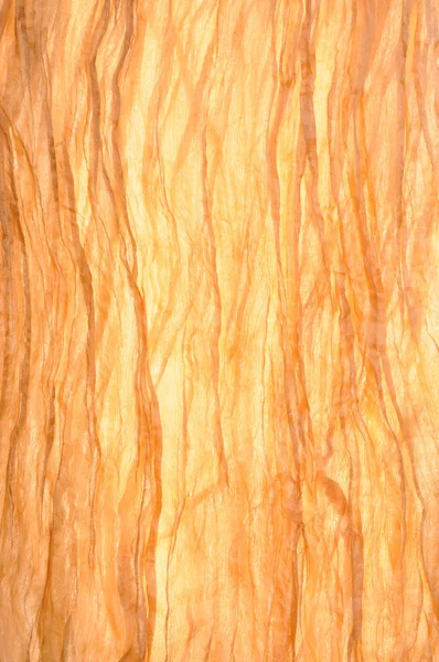 Brown silk draped fabric — Stock Photo, Image