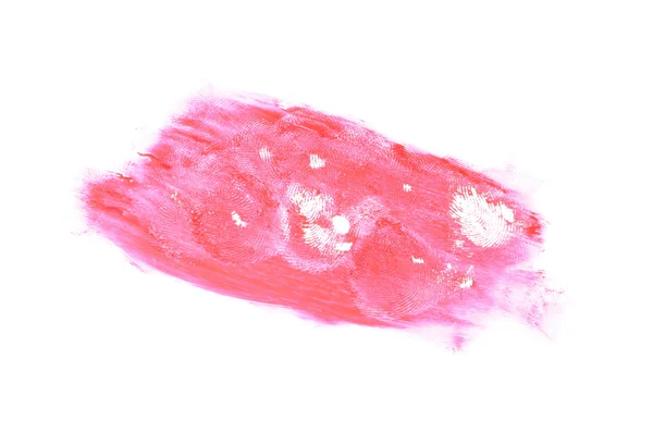 Fingerprints, red stain — Stock Photo, Image