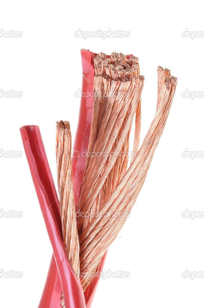 Cleared copper cable