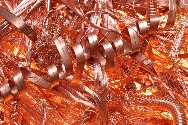 Scrap copper wire — Stock Photo, Image