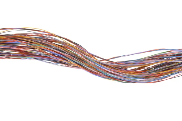彩色的电缆 — 图库照片