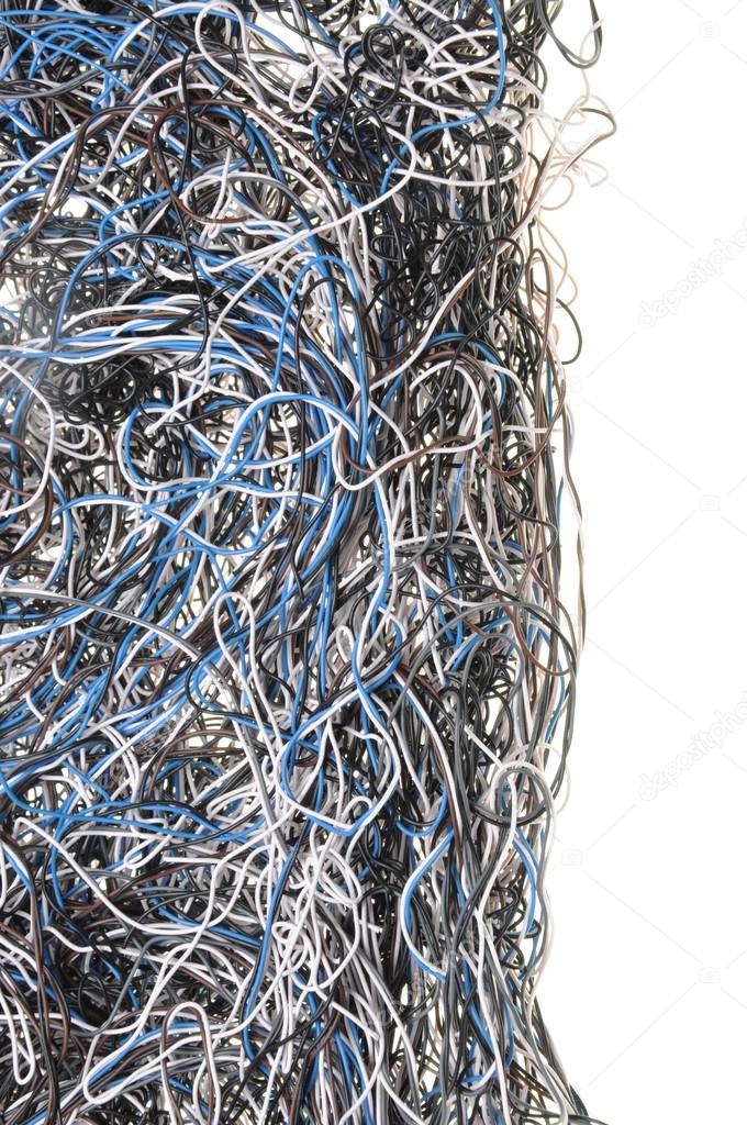 Chaos of network cables