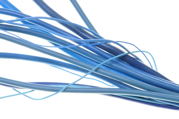 Bunch of electrical wires — Stock Photo, Image