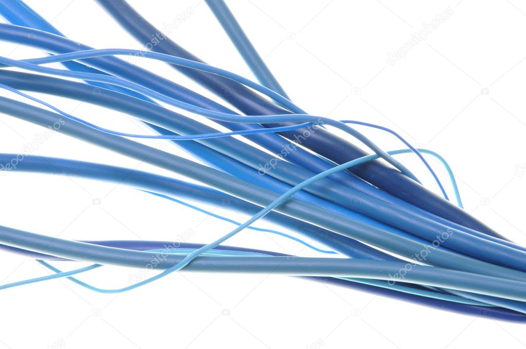 Bunch of electrical wires