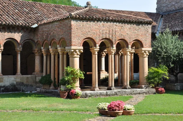 Architecture of Church San Zeno Verona — Stok fotoğraf