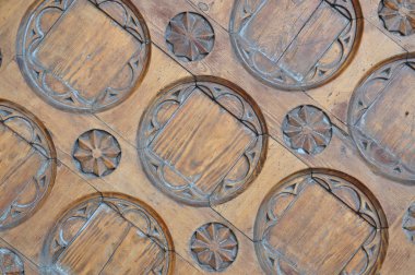 dekoratif kapılar İtalya trydent dan detayları