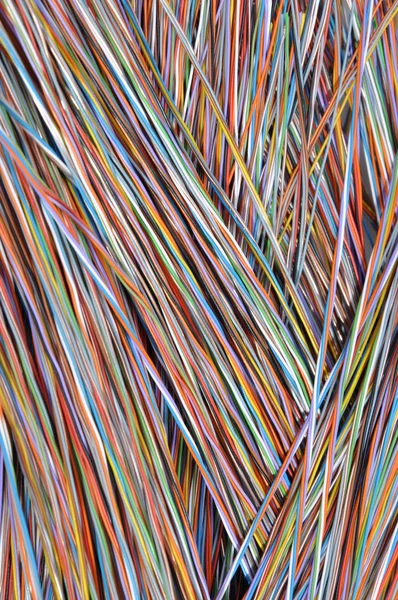 Cables de red — Foto de Stock