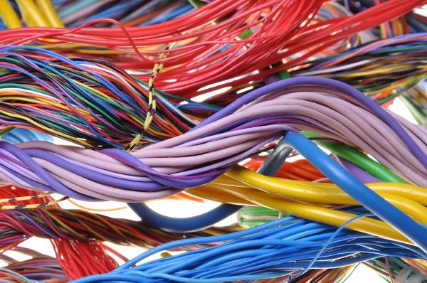 Cables de colores — Foto de Stock