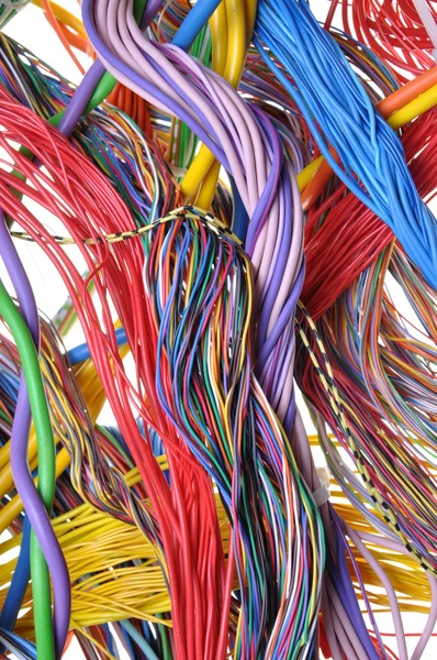 Colored cables — Stock Photo, Image