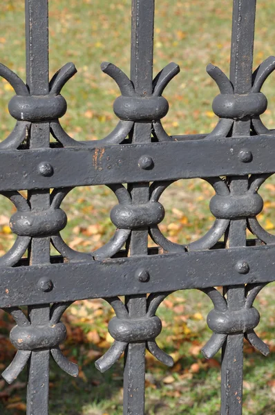 Steel fence — Stock Photo, Image