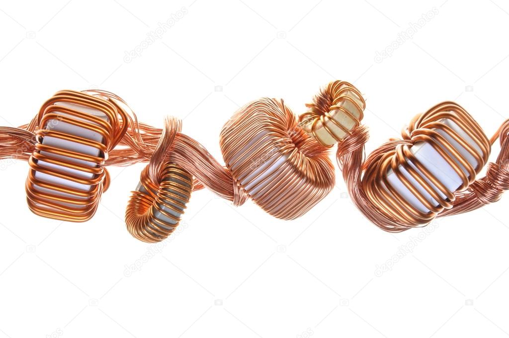 Coils and copper wire, power consumption in the industry