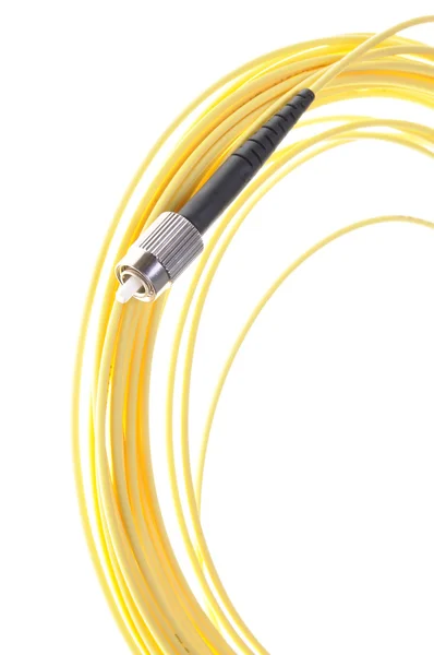 Optik yama kablosu standart fc — Stok fotoğraf
