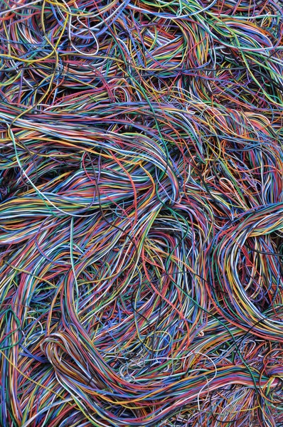 Abstract computer network connections — Stock Photo, Image