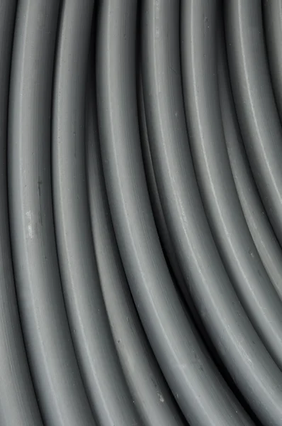 Scroll of plastic sewer pipe — Stock Photo, Image