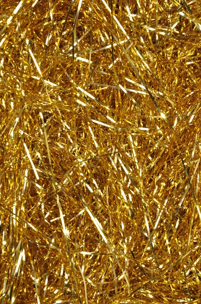 Лента из декоративного золота — стоковое фото