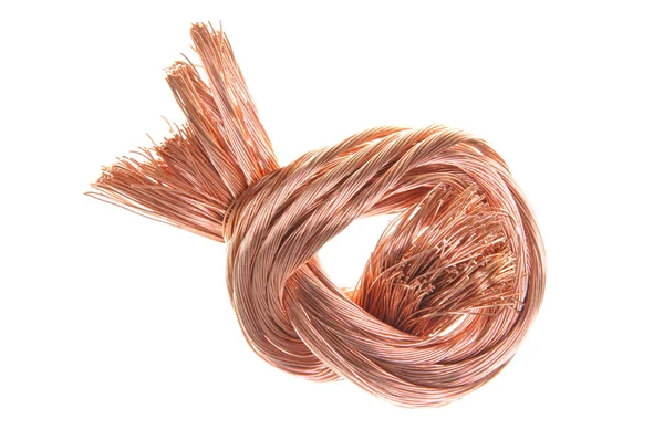 Scrap copper wire — Stock Photo, Image