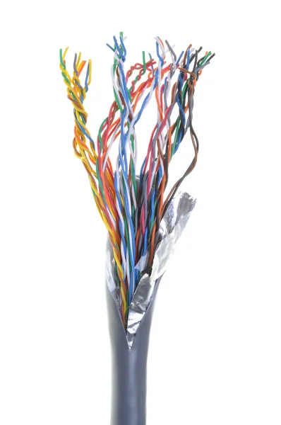 Network computer cables — Stock Photo, Image