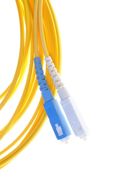Optical patch cord SC — Stock Photo, Image