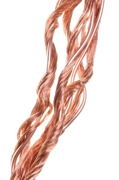 Copper wire for the power industry — Stock Photo, Image