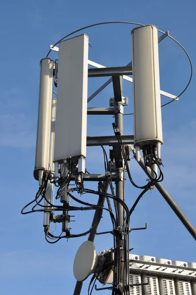 Masten und Antennen Mobilfunksysteme — Stockfoto