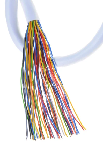 Telekomunikační kabel — Stock fotografie