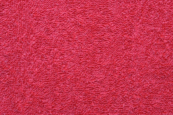 Red towel close up — Stock Photo, Image