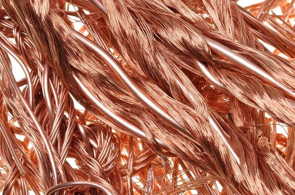 Copper wires — Stock Photo, Image