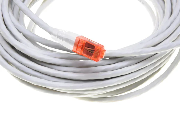 Kabel komputerowy sieci — Zdjęcie stockowe