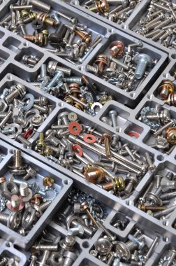 somun ve civata bileşenler montaj için