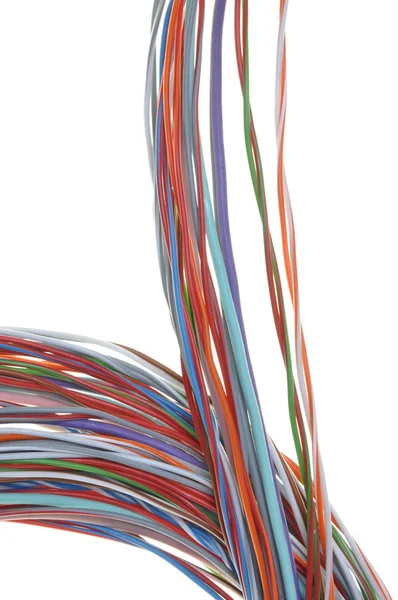 彩色的电缆 — 图库照片