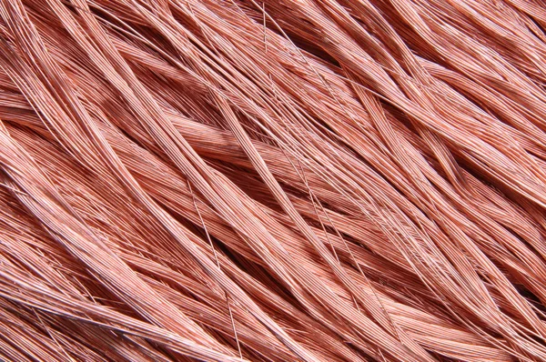 Fondo de cables de cobre —  Fotos de Stock