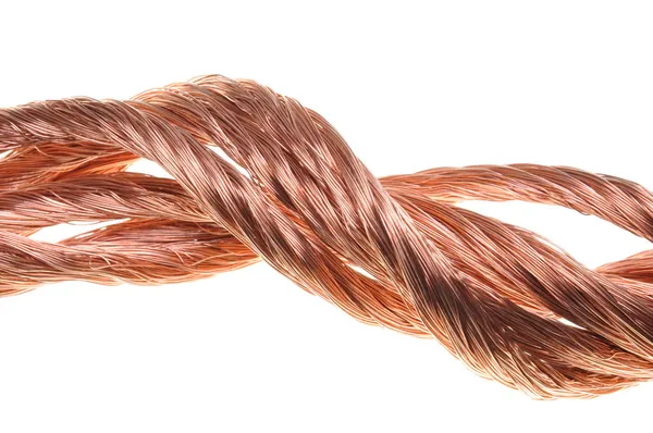 Copper wires — Stock Photo, Image