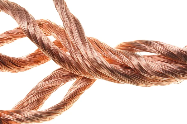 Copper wires — Stock Photo, Image