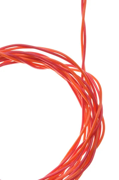 电缆的电气布线系统 — 图库照片