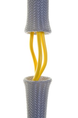 kabloları ile esnek boru