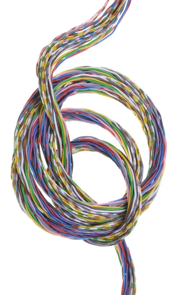 Düğüm ile kablo — Stok fotoğraf