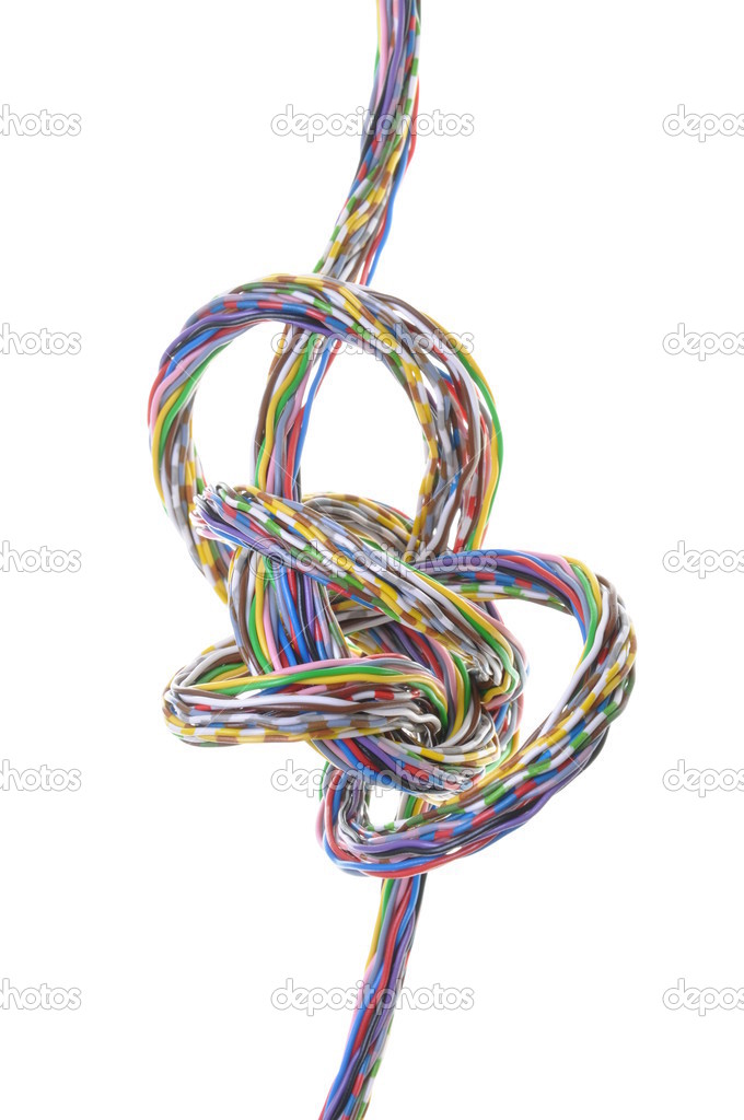 Cable with knot