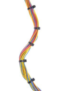 Elektrik telleri ile kablo bağları