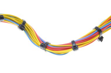 Elektrik telleri ile kablo bağları